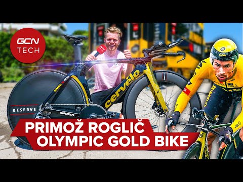 Olympic Champion Primož Roglič’s TT bike | Cervélo P5