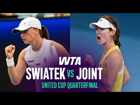 Iga Swiatek vs. Maya Joint Highlights | 2026 United Cup Quarterfinal | WTA Match Highlights