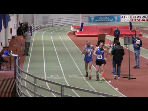 3000m hodanje SENIORI [M] - Race Walking Indoor Grand Prix Croatia (1. kolo) 2022