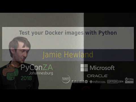 Test your Docker images with Python
