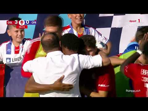 REZUMAT: Oţelul - CFR Cluj 4-1. Feroviarii, umiliţi şi la Galaţi. Gafe de cascadorii râsului