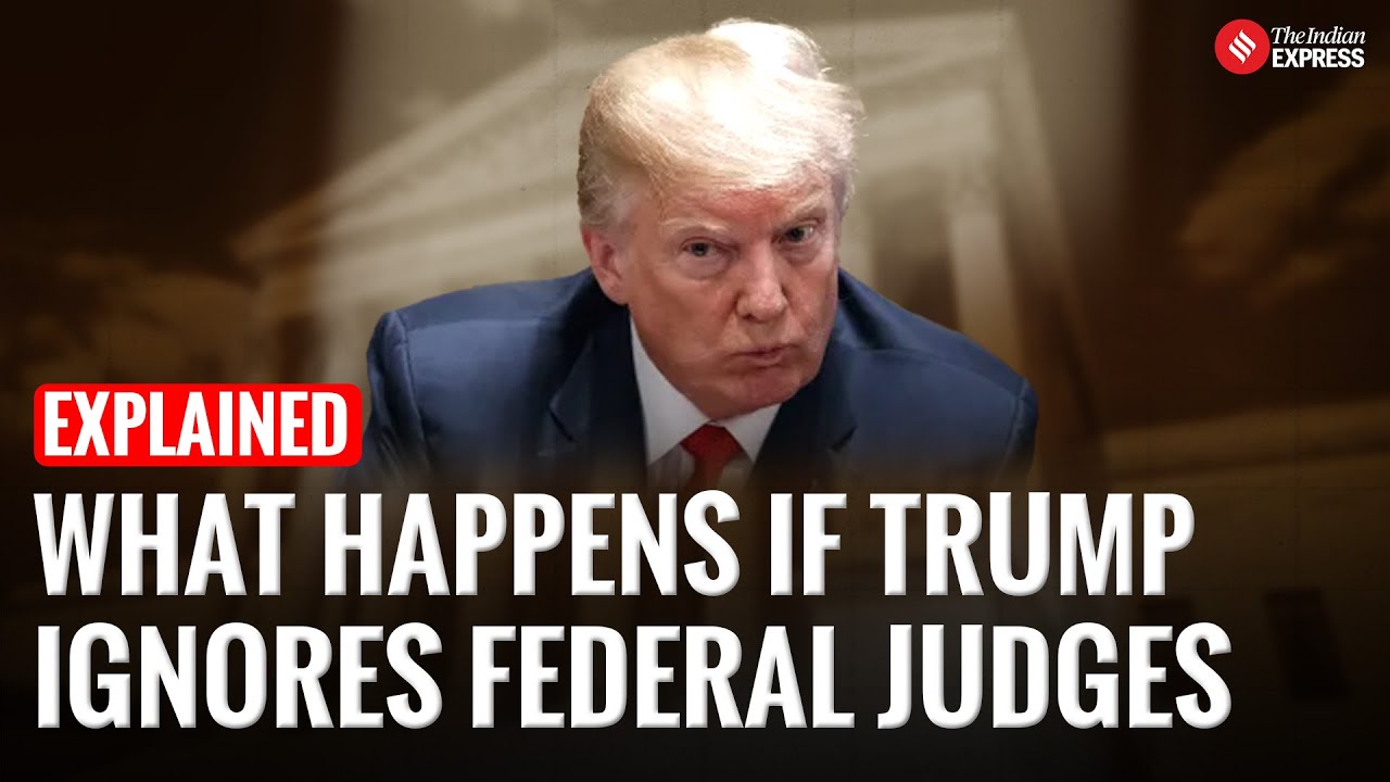 Trump’s Legal Showdown: Court Orders, Defiance, and the Limits of Power