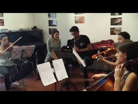 Prove Concerto Finale Corso Annuale Clarinetto Valeria Serangeli per Ass.Giovani all'opera