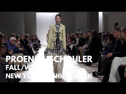 PROENZA SCHOULER | Fall Winter | New York Fashion Week NYFW | tooStylish Fashion Show Runway Review