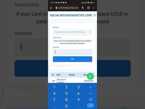 HOW TO MAKE A PAYMENT WITH FLUTTERWAVE ON Socialmediagrowtips