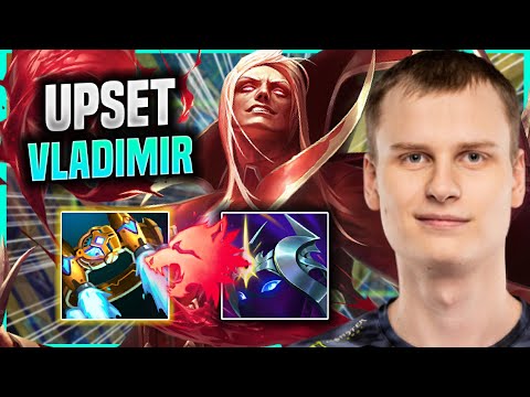 UPSET TRIES NEW META WITH VLADIMIR IN BOT!   FNC Upset Plays Vladimir ADC vs Ezreal!