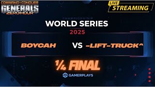 🔥 Епічна 1/4 World Series 2025 | BoYcaH vs Lift-TruCK (BO13) | Generals Zero Hour 🇺🇦 LIVE