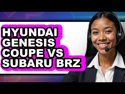 Hyundai Genesis Coupe vs Subaru BRZ - Which is Better?
