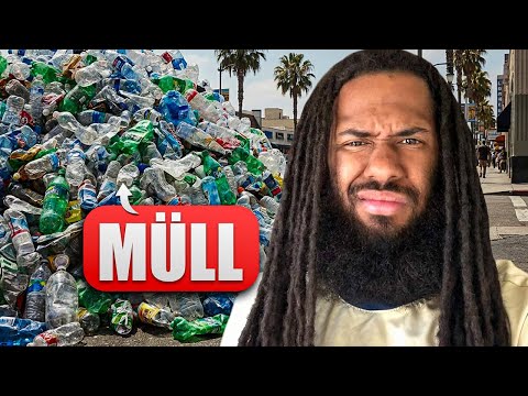 Plastic everywhere: The waste problem in the USA (L.A.) 🇺🇸