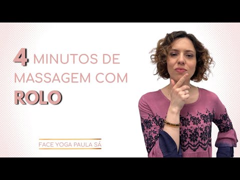4 minutos de Massagem de Yoga Facial com Rolo