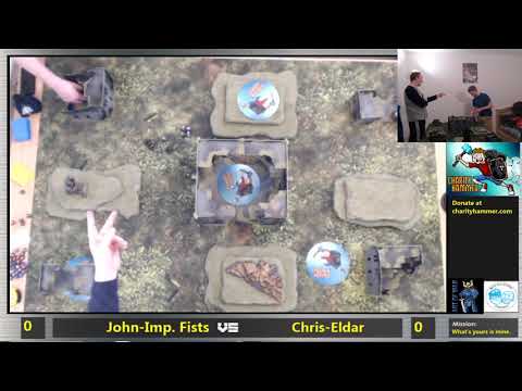 Charity Hammer 2: Stream 2 - John Lennon (Imperial Fists) vs Chris Blackham (Aeldari)