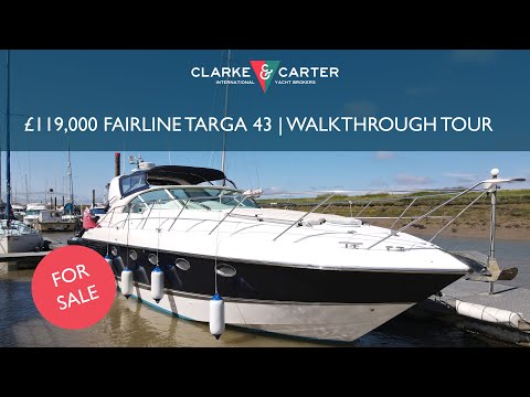 £119,000 Fairline Targa 43 | Walkthrough Tour | FOR SALE