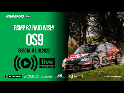 LIVE STREAM OS9 - 67.Rajd Wisły RSMP 2022