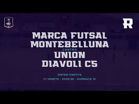 ROPLOTS HIGHLIGHTS | Marca Futsal Montebelluna - Union Diavoli C5 | Serie C1 Veneto - MATCHDAY 10