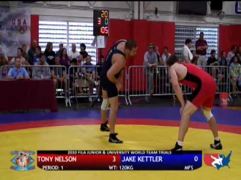 FILA JR Freestyle 120kg - Tony Nelson vs. Jake Kettler