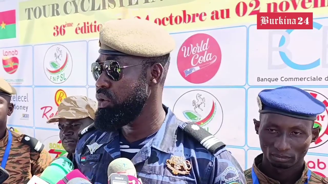 Tour du Faso 2025 : Le responsable de la sécurité fait le bilan et rassure