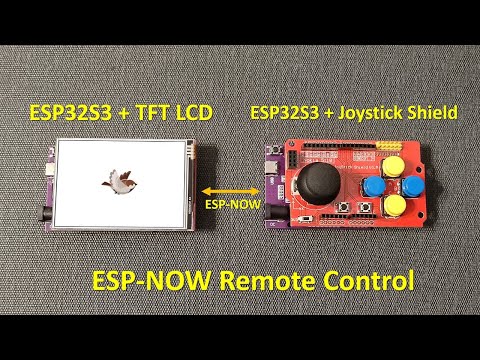 ESP32 ESP-NOW 搖桿