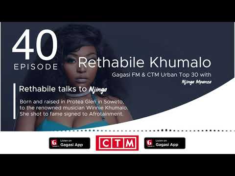 Rethabile Khumalo on the Gagasi FM & CTM Urban Top 30 with Njinga Mpanza