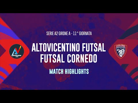ALTOVICENTINO FUTSAL - FUTSAL CORNEDO 5-5 | HIGHLIGHTS, MATCHDAY 11, SERIE A2 2025/26