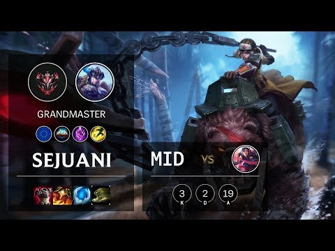 Sejuani Mid vs Irelia - EUW Grandmaster Patch 10.6