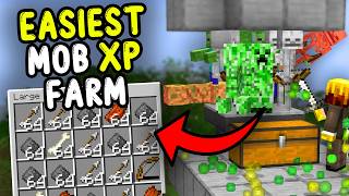 EASIEST MOB XP Farm Minecraft Java & Bedrock 26.1/1.21+!