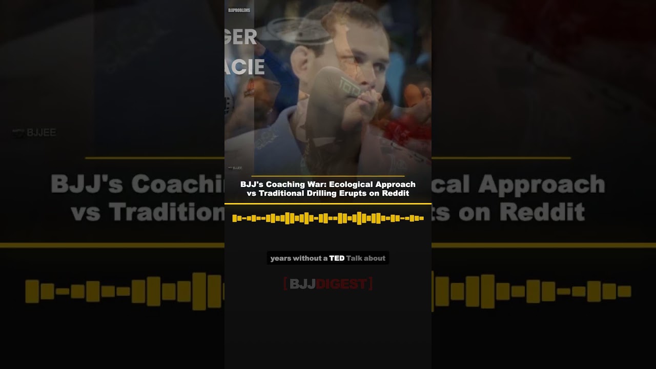 BJJ's Coaching War Is Really About Vocabulary #Shorts