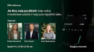 SEB: Jie žino, kaip jus įtikinti: kaip veikia investiciniai sukčiai ir kaip juos atpažinti laiku