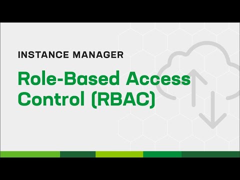 How to Use Role Based Access Control with Instance Manager