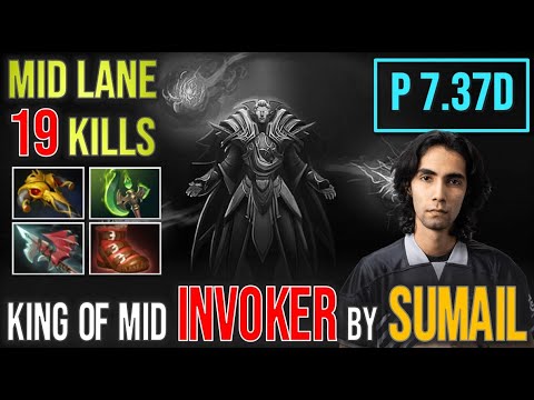 7990184359 Sumail Invoker Mid 19 Kills #gameplay4k #patch737d #fullgame #dota2