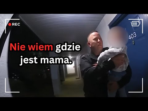 Bezbronny świadek na miejscu zbrodni.