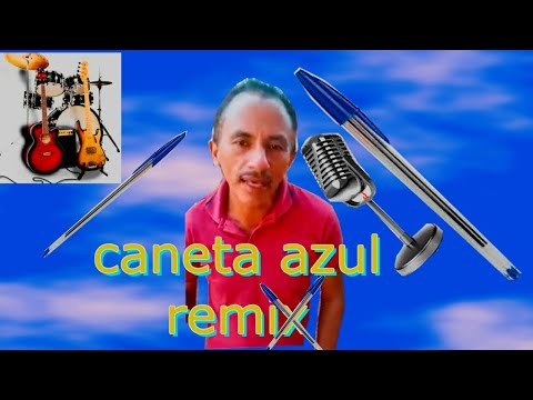 Caneta azul instrumental