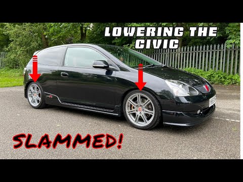FITTING LOWERING SPRINGS TO MY CIVIC EP3 TYPE R *Eibach Springs*