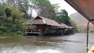 KANCHANABURI, UNE PAGE DE NOTRE HISTOIRE MAIS AUSSI DE MERVEILLEUX HÔTELS FLOTTANTS...