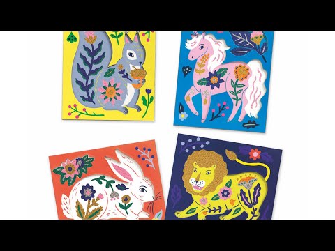 Набор для творчества Djeco «Зоопарк»