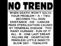 No Trend - Teen Love 