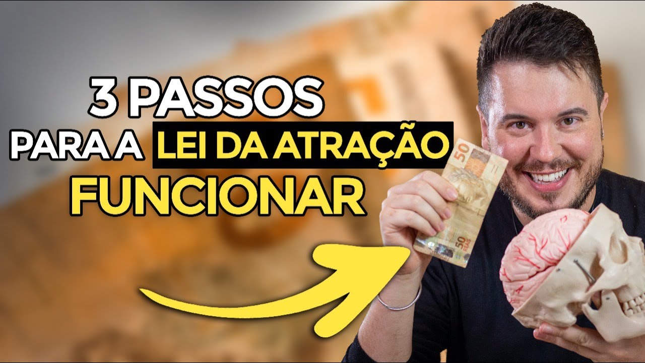 3 PASSOS PARA A LEI DA ATRAÇÃO FUNCIONAR EM SUA VIDA FINANCEIRA | MINIAULA COM WILLIAM SANCHES