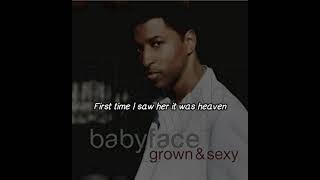 Babyface - She (Lyrics Video)