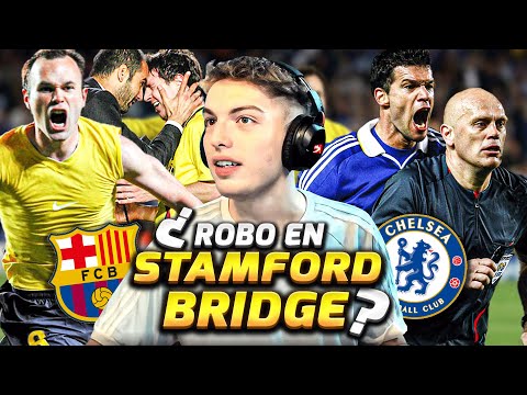 CHELSEA 1 BARCELONA 1 (2009) - EL “ROBO” DE STAMFORD BRIDGE - EL INIESTAZO