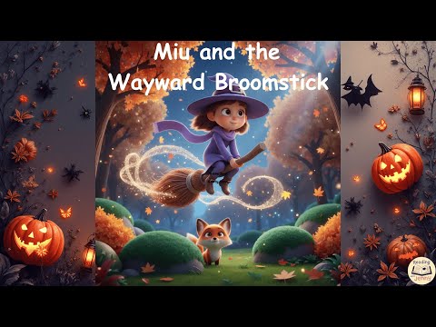 🧙‍♀️ “Miu and the Wayward Broomstick | Halloween Story Hidden Treasure for Kids| Reading with Jenny