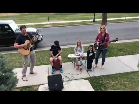 Waiting for James sings Happy Together during COVID-19 Quarantine for Neighbors