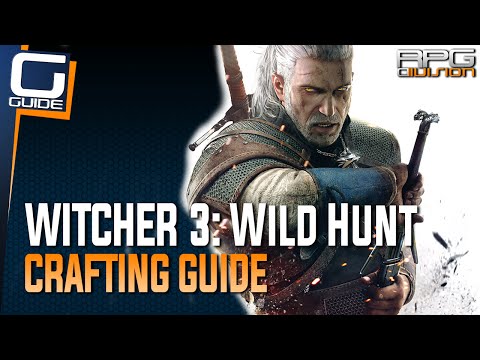 Witcher 3: The Wild Hunt - Crafting Guide (Silver Ingots, Swords, Armor...)