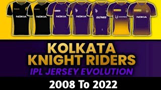 Kkr Jersey Evolution 2008 To 2022