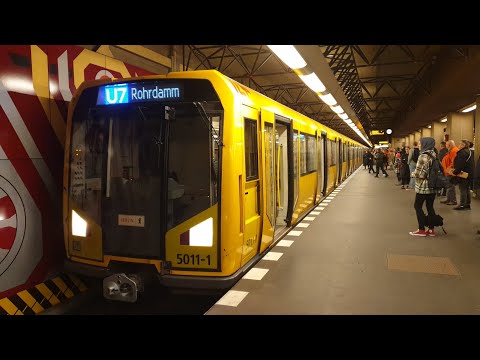 U-Bahn Berlin|Aussetzermitfahrt #15.1 auf der U7 von Richard-Wagner-Platz bis Rohrdamm