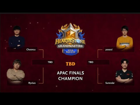posesi vs Surrender - Semifinal - Hearthstone Grandmasters Asia-Pacific 2020 Season 1 - Week 1