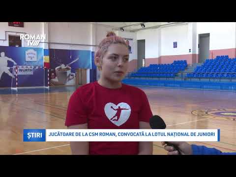 Jucătoare de la CSM Roman, convocată la lotul național de juniori