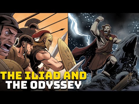 The ILIAD and the ODYSSEY of Homer (COMPLETE) The Story of the GREATEST EPIC Adventures in Mythology