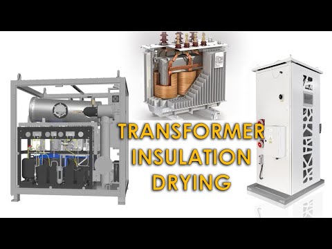 Power Transformers Drying Methods. Vacuum Cold Trap UVV
