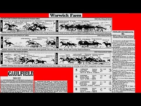 1987 Channel NINE  WWOS Sunday Racing Report 09/08/87