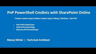 Create And Delete SharePoint Content Type Using PnP PowerShell