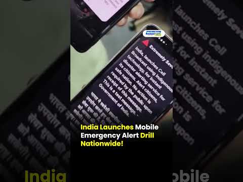 India tests nationwide mobile emergency alert system